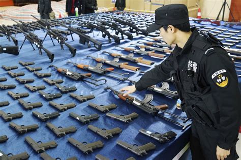 are guns illegal in china